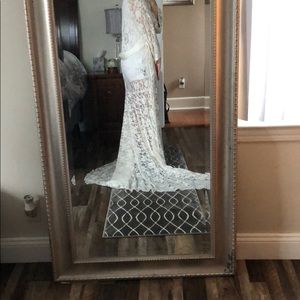 Wedding Ivory Lace Robe